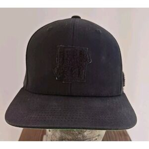 Undefeated Men's Adjustable Black Hat embroidered‎ Logo OSFM Structured